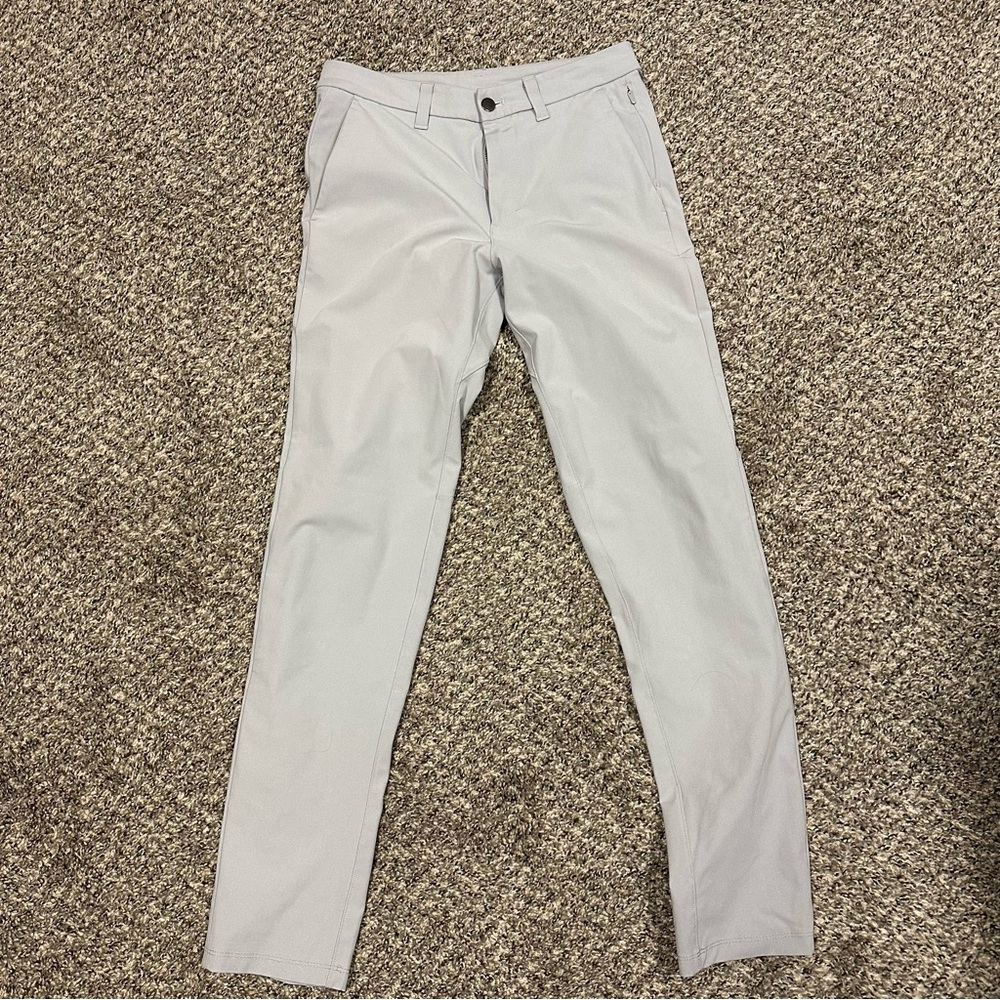 Lululemon Men’s Commission Slim Pant - Silver Drop 29W 32L